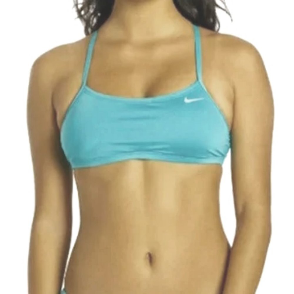 Nike Swim Racerback Bikini Top - Aquamarine  NWT